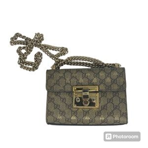 Authentic Gucci Bee Padlock Bag